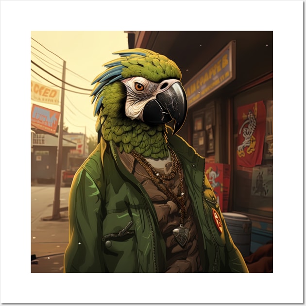 Parrot Wall Art by ComicsFactory